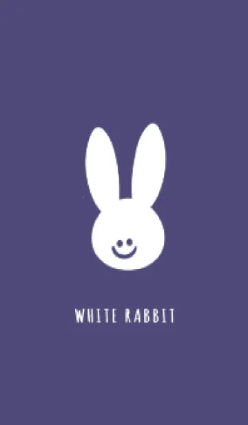 [LINE着せ替え] ホワイト ラビット 231の画像1