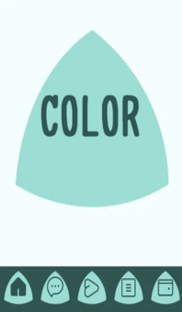 [LINE着せ替え] green color L78の画像1