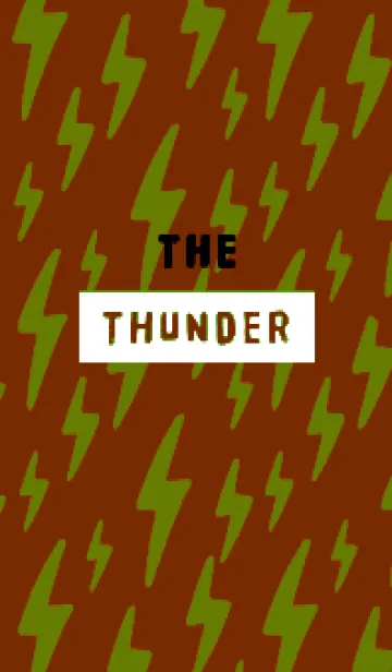 [LINE着せ替え] ザ サンダー .7の画像1