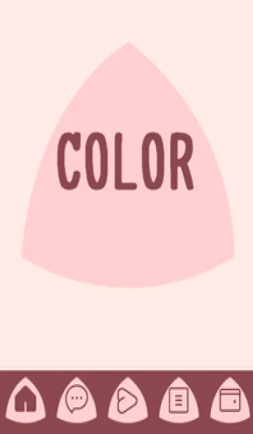 [LINE着せ替え] pink color L37の画像1