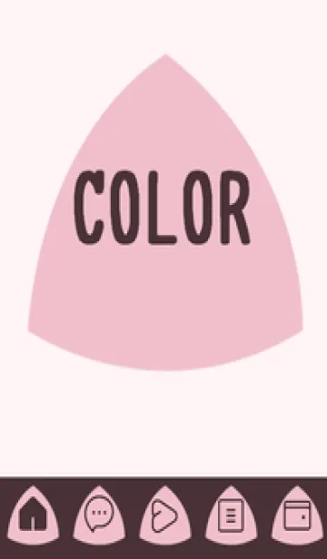 [LINE着せ替え] pink color L40の画像1