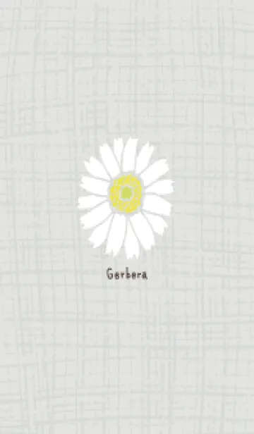 [LINE着せ替え] ガーベラ 麻5の画像1