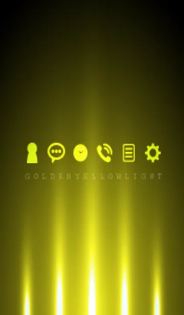 [LINE着せ替え] GOLDEN YELLOW LIGHT 2の画像1