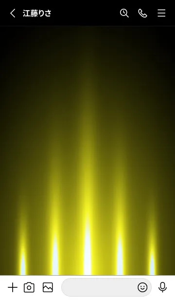 [LINE着せ替え] GOLDEN YELLOW LIGHT 2の画像2