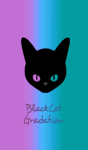 [LINE着せ替え] ブラック キャット 200の画像1