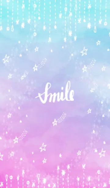 [LINE着せ替え] 星 キラキラ グラデーション27の画像1