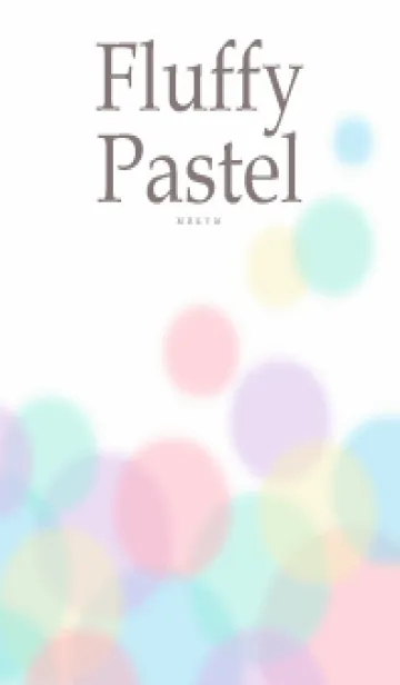 [LINE着せ替え] Fluffy Pastel - MEKYM 17の画像1