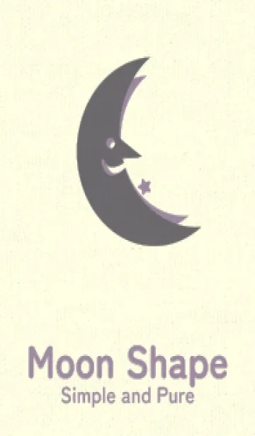 [LINE着せ替え] 月型の着せかえ 鳩羽紫の画像1