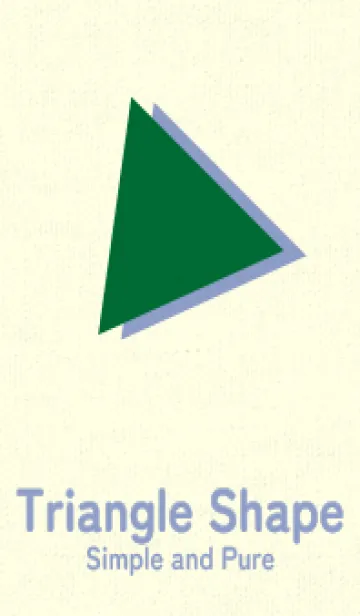 [LINE着せ替え] 三角型の着せかえ ビリジャンの画像1