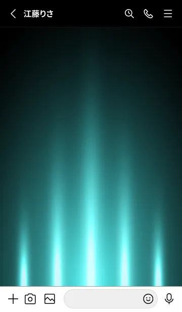 [LINE着せ替え] FOG BLUE LIGHT 2の画像2