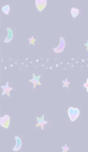 [LINE着せ替え] パープルキラキラの画像1