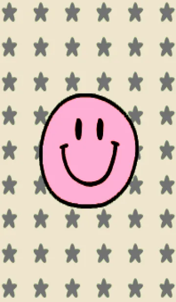 [LINE着せ替え] 手書き スタースマイル 11の画像1