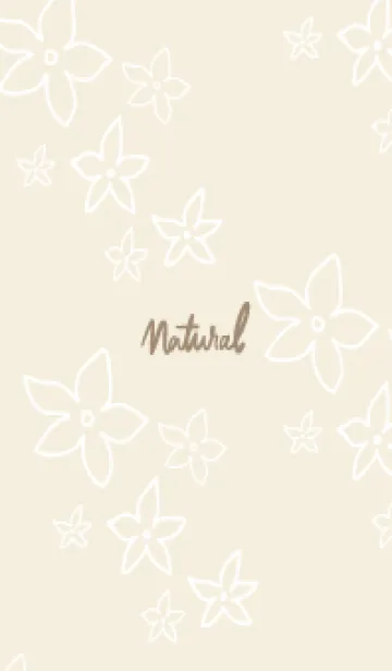 [LINE着せ替え] 白い線の小さい花7の画像1