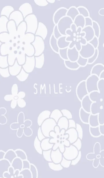 [LINE着せ替え] 可愛い白い花21の画像1