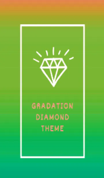 [LINE着せ替え] グラデーション ダイアモンド  301の画像1