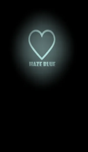 [LINE着せ替え] Haze Blue Neon Theme V5 (JP)の画像1