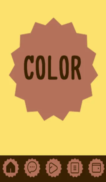 [LINE着せ替え] yellow color M36の画像1