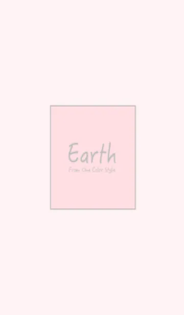 [LINE着せ替え] Earth / ベビーピンク 2の画像1