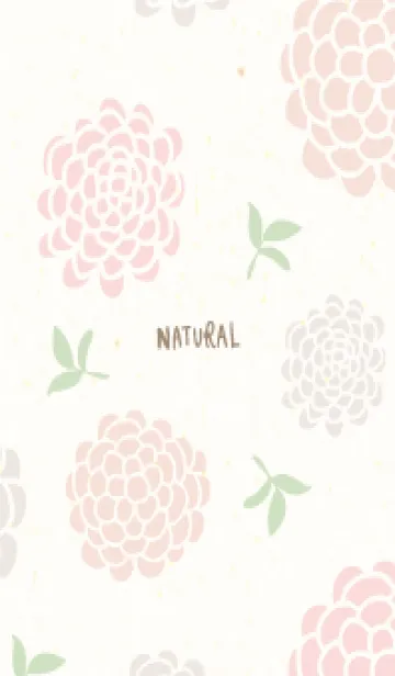 [LINE着せ替え] くすみカラー 鞠 花29の画像1