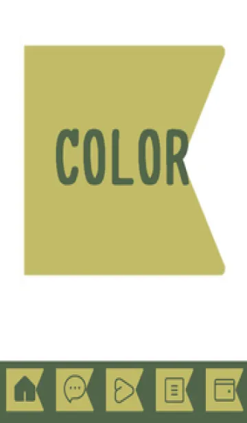 green color O74の着せ替えメイン画像