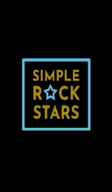 [LINE着せ替え] シンプル ロック スター 151の画像1