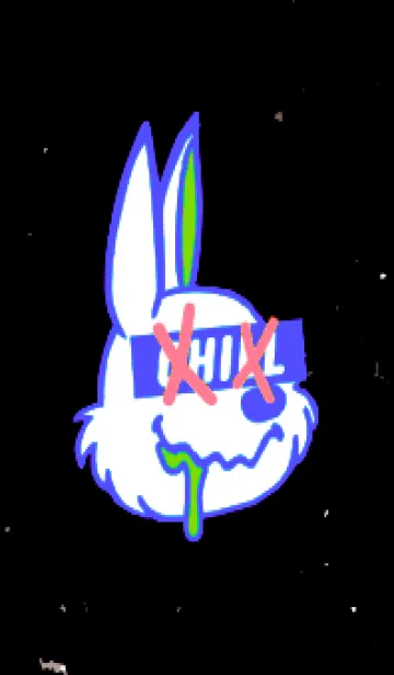 [LINE着せ替え] チル ラビット 79の画像1