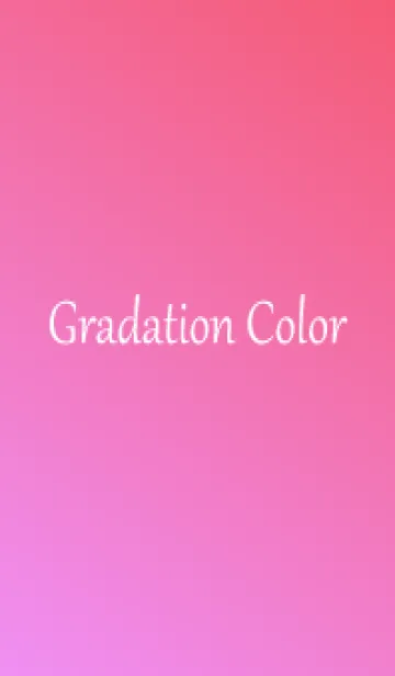 [LINE着せ替え] Gradation Color *Pink 7*の画像1