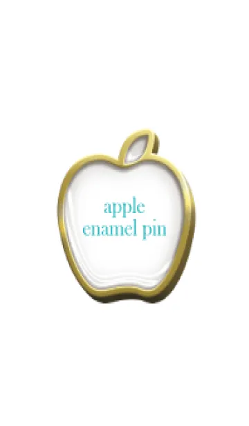 [LINE着せ替え] apple Enamel Pin 63の画像1