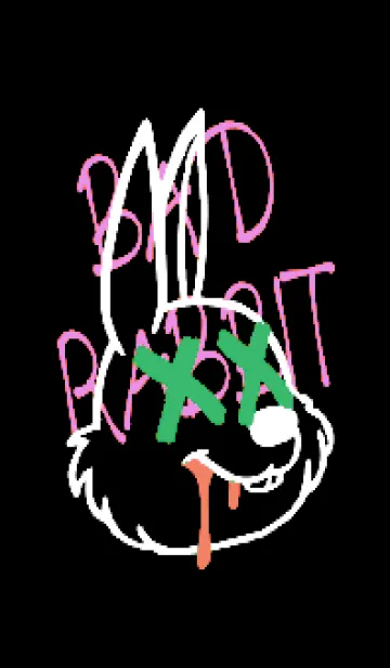 [LINE着せ替え] バッド ラビット 248の画像1