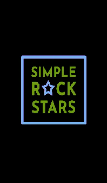 [LINE着せ替え] シンプル ロック スター 152の画像1