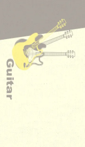 [LINE着せ替え] エレキギター Line  ライムライトの画像1