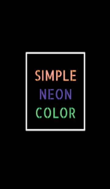 [LINE着せ替え] ネオン カラー アイコン 12の画像1