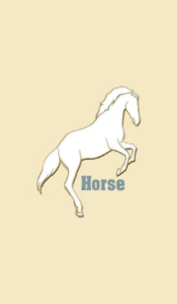 [LINE着せ替え] Enamel Pin horse 3の画像1