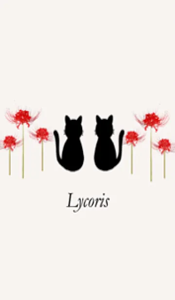 [LINE着せ替え] シンプルでシックな彼岸花・11の画像1