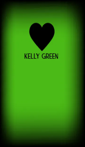 [LINE着せ替え] Black & Kelly Green Theme V5 (JP)の画像1