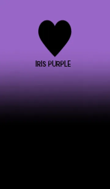 [LINE着せ替え] Black & Iris Purple Theme V.5 (JP)の画像1