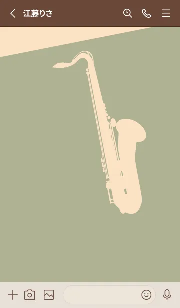 [LINE着せ替え] Saxophone CLR サローの画像2