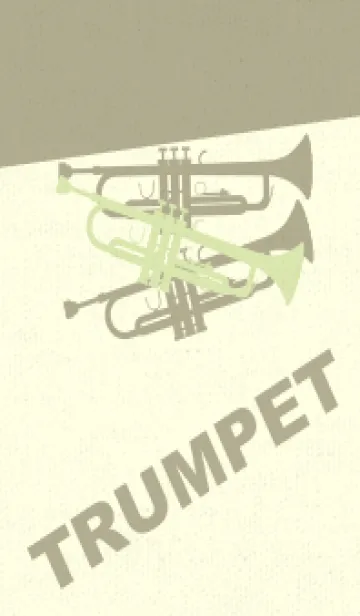 [LINE着せ替え] Trumpet CLR ペールフレッシュグリーンの画像1