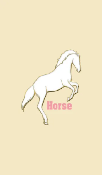 [LINE着せ替え] Enamel Pin horse 5の画像1