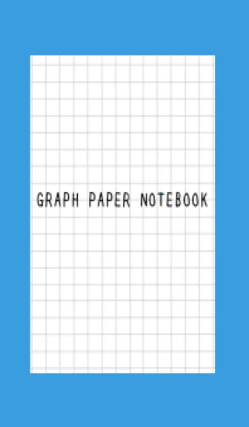 [LINE着せ替え] 方眼紙の着せかえ/黒線/ブルー/イエローの画像1