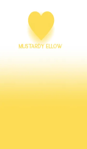 [LINE着せ替え] Mustard Yellow & White Theme V.5 (JP)の画像1