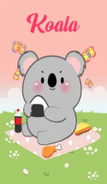 [LINE着せ替え] Koala Love Picnic Theme (JP)の画像1