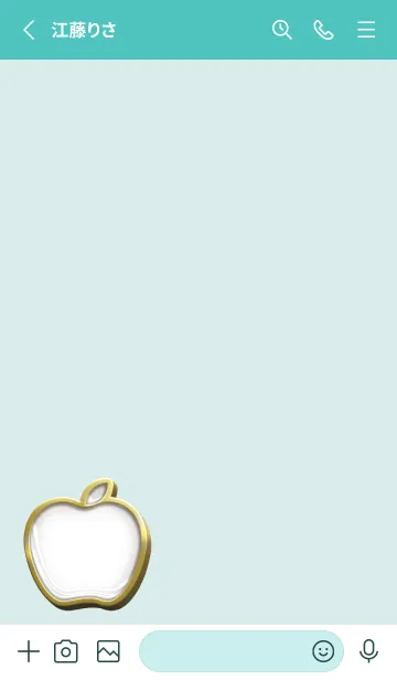 [LINE着せ替え] apple Enamel Pin 66の画像2