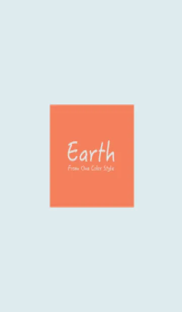 [LINE着せ替え] Earth / ウォーターブルーキャロットの画像1