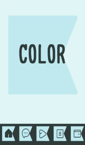 [LINE着せ替え] green color O79の画像1