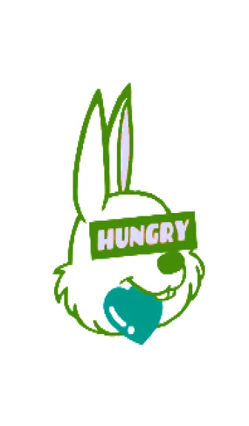 [LINE着せ替え] ハングリーラビット .1の画像1