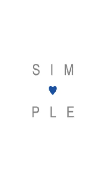 [LINE着せ替え] SIMPLE HEART 115の画像1