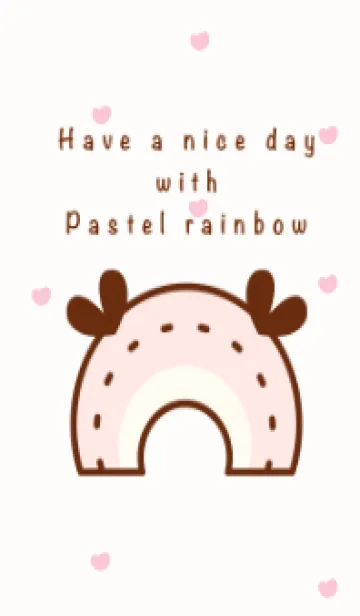 [LINE着せ替え] Pastel rainbow theme 6 :)の画像1