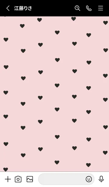 [LINE着せ替え] pattern_heart :blackpinkの画像2