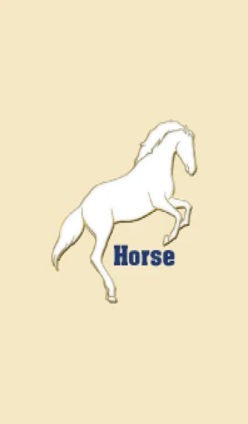 [LINE着せ替え] Enamel Pin horse 7の画像1